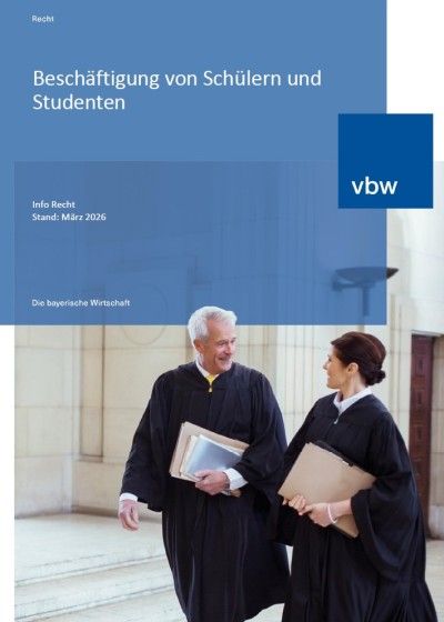 Beschäftigung von Schülern und Studenten