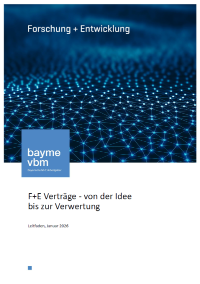 F+E-Verträge – Von der Idee bis zur Verwertung