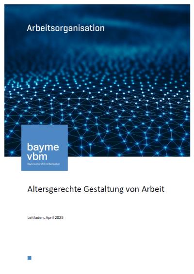 Altersgerechte Gestaltung von Arbeit