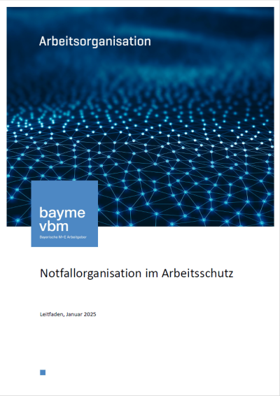 Notfallorganisation im Arbeitsschutz