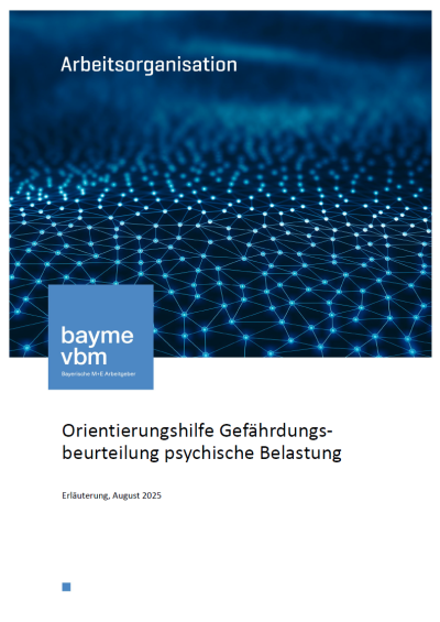 Gefährdungsbeurteilung psychischer Belastungen