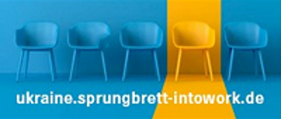 sprungbrett into work für geflüchtete Menschen aus der Ukraine
