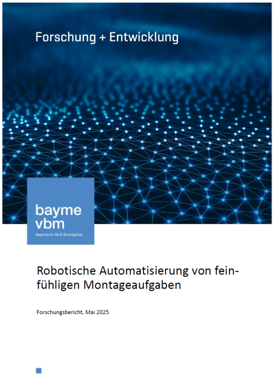 Robotische Automatisierung von feinfühligen Montageaufgaben