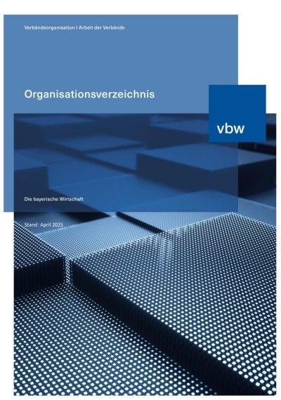 Das vbw Organisationsverzeichnis 