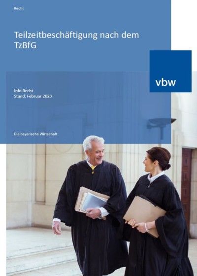 Teilzeitbeschäftigung nach dem TzBfG