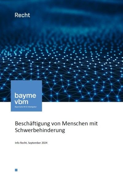 Beschäftigung von Menschen mit Schwerbehinderung