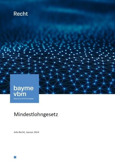 Mindestlohngesetz Mindestlohngesetz