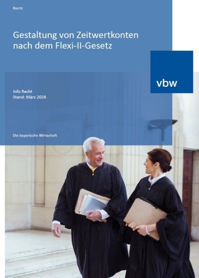 Gestaltung von Zeitwertkonten nach dem Flexi-II-Gesetz
