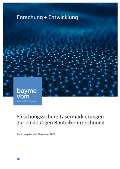 Fälschungssichere Lasermarkierungen zur eindeutigen Bauteilkennzeichnung