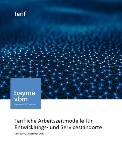 Tarifliche Arbeitszeitmodelle für Entwicklungs- und Servicestandorte 