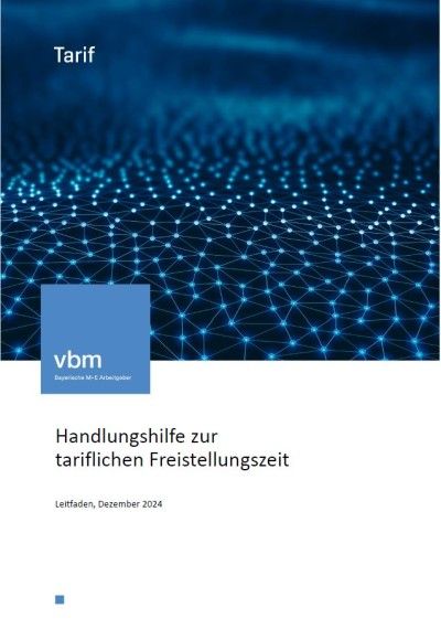 Handlungshilfe zur tariflichen Freistellungszeit