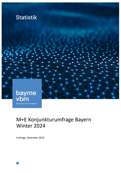 M+E Konjunkturumfrage Bayern – Winter 2024